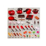 ست اسباب بازی آشپزخانه باطریخور مدل باربیکیو بخار کد 5727 - Image 7