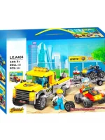 لگو یدک کش مدل City Service Center برند LX کد A404