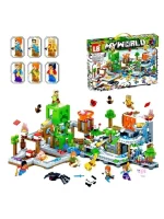 لگو سرزمین شهر ماینکرافت مدل MYWORLD برند LB کد LB1105 - Image 5