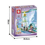 لگو دخترانه قصر فروزن برند SY کد SY1576 - Image 2