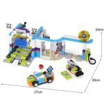 لگو دخترانه lepin مدل کارواش دختران girls club کد 1076 - Image 4