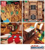 لگو کریتور خانه درختی چراغ دار مولدکینگ برند Mould King کد 16033 - Image 7