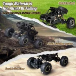 ماشین کنترلی آفرود بدنه فلزی دوربین دار مدل Rock CRAWLER کد 2093 - Image 3