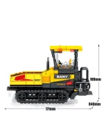 لگو ماشین راهسازی مدل Construction برند Sembo کد 712020 - Image 3