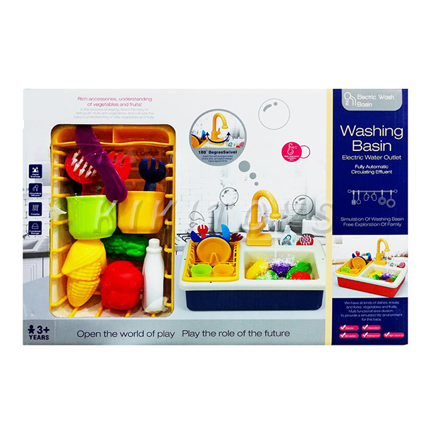 2-5-6.jpg ست اسباب بازی آشپزخانه طرح سینک مدل KITCHEN SINK - Image 1