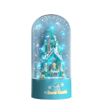 لگو گوی موزیکال فروزن Snow Castle برند ZUANPAI