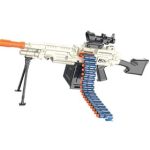 مسلسل اسباب بازی پوکه پران سایز بزرگ شارژی مدل M249 کد 568/1