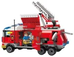 لگو ماشین آتش‌نشانی مدل Fire Rescue برند QMAN کد 2807 - Image 5