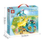 لگو پرنسس مدل S-GIRLS برند SY کد 6574 - Image 5