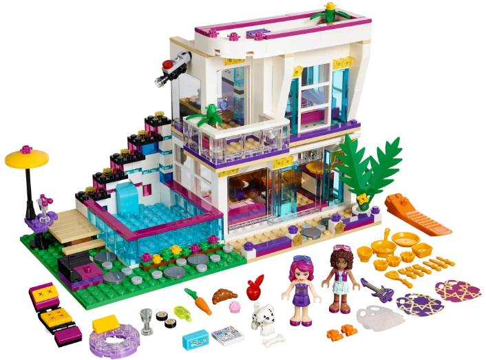 3.png لگو دخترانه خانه لوکس فرندز مدل girls club کد 3008 - Image 1