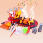 ست اسباب بازی آشپزخانه باطریخور مدل باربیکیو بخار کد 5720 - Image 10