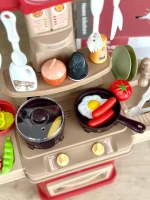 ست اسباب بازی آشپزخانه موزیکال درجه یک مدل Kitchen کد 306 - Image 3