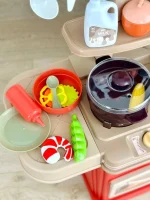 ست اسباب بازی آشپزخانه موزیکال درجه یک مدل Kitchen کد 306 - Image 7