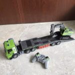 تریلی کنترلی همراه بیل مکانیکی کنترلی برند EXCAVATE TRUCK کد 8010 - Image 12