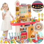 ست اسباب بازی آشپزخانه 74 قطعه مدل Fun Kitchen کد 998B - Image 5