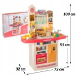 ست اسباب بازی آشپزخانه 74 قطعه مدل Fun Kitchen کد 998B - Image 11