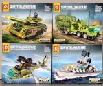 لگو سری جنگی باکس 4 عددی مدل Survival Warfare کد 207078 - Image 12