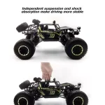 ماشین کنترلی آفرود بدنه فلزی مدل Rock CRAWLER کد 2028 - Image 10