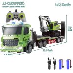 تریلی کنترلی همراه بیل مکانیکی کنترلی برند EXCAVATE TRUCK کد 8010 - Image 6