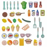 ست اسباب بازی آشپزخانه 74 قطعه مدل Fun Kitchen کد 998B - Image 22