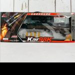 تفنگ اسباب بازی تیر اسفنجی برند KAR98K کد 093 - Image 3