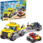 لگو یدک کش مدل City Service Center برند LX کد A404 - Image 3