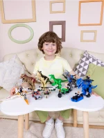 لگو 2in1 دایناسور مدل DINOSAURS برند FC کد 3730 - Image 3