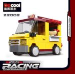 لگو ماشین 4 عددی عقب کش برند DECOOL کد 2200A - Image 5