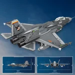 لگو هواپیمای جنگنده پیشرفته مدل FC-31 برند JIE STAR کد 61051 - Image 3