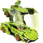 لگو ماشین ترانسفورمر 2in1 عقب کش Building Block کد FC9114 - Image 3