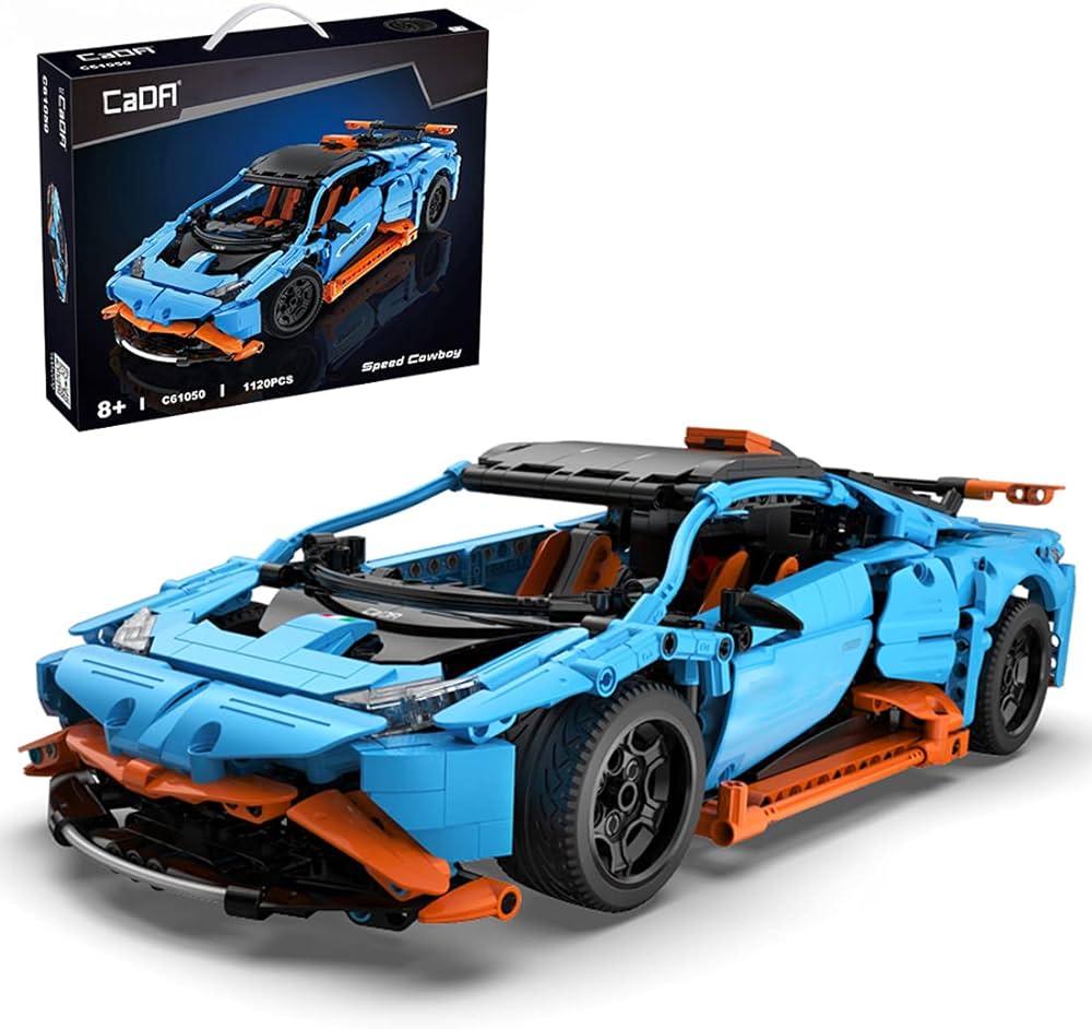 61o0Dw9-nRS._AC_UF10001000_QL80_.jpg لگو ماشین مسابقه ای مدل Racing Car برند CADA کد C61050 - Image 1