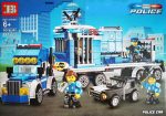 لگو تریلی پلیس مدل CITY POLICE کد B107