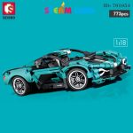 لگو ماشین مسابقه ای جگوار مدل TECHNIALIE برند SEMBO کد SY701054 - Image 3