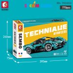 لگو ماشین مسابقه ای جگوار مدل TECHNIALIE برند SEMBO کد SY701054 - Image 5