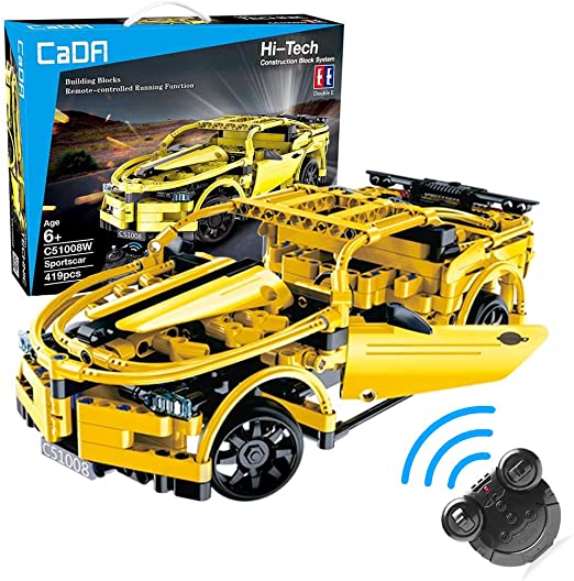 71Pj3Jsf90L._AC_SX522_.jpg لگو ماشین کنترلی برند CADA کد 51008 - Image 1