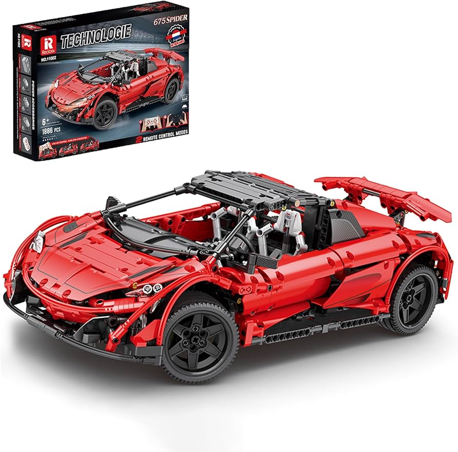 71bDCwjXnsL._AC_UF8941000_QL80_.jpg لگو ماشین مسابقه ای مک لارن مدل McLaren 675LT کد 11002 - Image 1