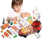 ست اسباب بازی آشپزخانه باطریخور مدل باربیکیو بخار کد 5720 - Image 11