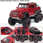 ماکت فلزی ماشین مدل بنز 6 چرخ CLASS 6x6 کد 5519 - Image 2