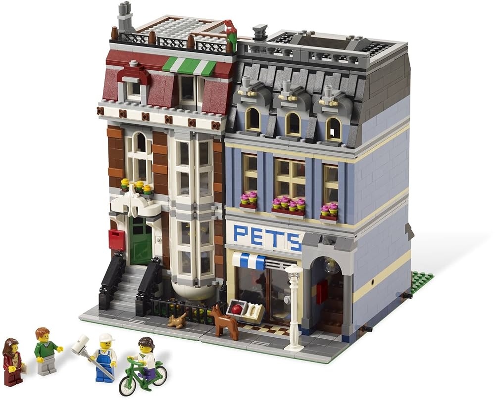 81T4Qp7cZbL._UF10001000_QL80_.jpg لگو ساختمان پت شاپ مدل PET SHOP کد J-2099 - Image 1