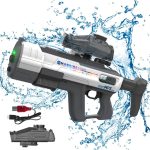 تفنگ آبپاش شارژی لیزردار مدل WATER GUN کد KB1321