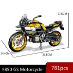 لگو موتور سیکلت مسابقه ای مدل F850 کد 91025 - Image 4