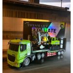 تریلی کنترلی همراه بیل مکانیکی کنترلی برند EXCAVATE TRUCK کد 8010 - Image 11