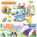 لگو دخترانه پارک آبی مدل Water Park برند LX کد A064 - Image 5