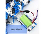تفنگ اسباب بازی تیر ژله ای شارژی مدل کلت تیزرت کد 66609 - Image 4