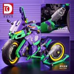 لگو موتور سیکلت Technician مدل EVA-01 برند DK کد 5008 - Image 5