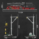 لگو لوکوموتیو مدل BR01 Simulation Train برند DK کد 80016 - Image 5