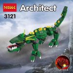 لگو اژدها Architect 8in1 برند DECOOL کد 3121 - Image 7