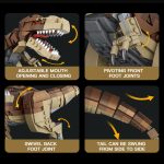 لگو دایناسور Tyrannosaurus برند SEMBO کد FC6251 - Image 5