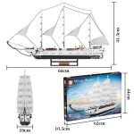 لگو کشتی تفریحی مدل White Swan کد FC6006 - Image 2