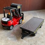 لیفتراک کنترلی فلزی برند FORKLIFT TRUCK کد 8009 - Image 2